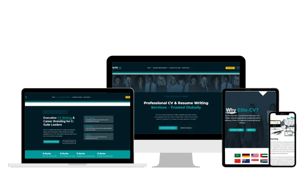 Executive CV Writing Service | Elite CV - Globally Trusted by C-Suite Leaders 1 Elite CV Executive Resume, CV & LinkedIn Branding Specialists