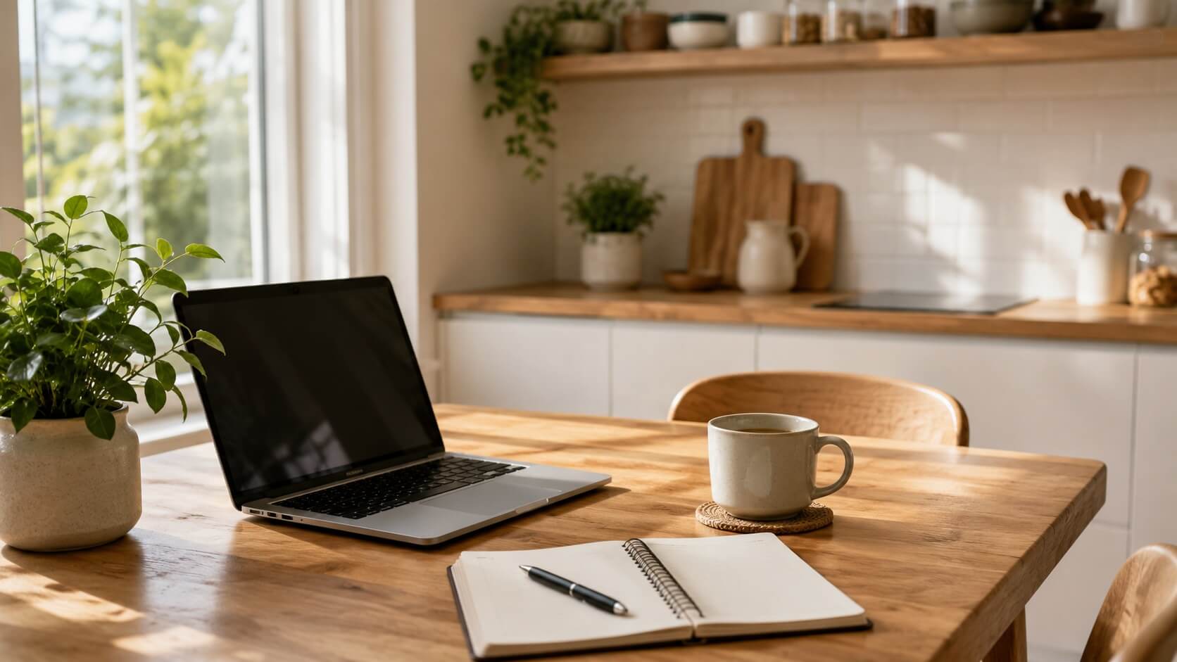 Professional updating a CV for career returners on a laptop after a career break